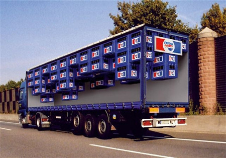 Creative Pepsi Truck Advertisment design idea #ideas #ads