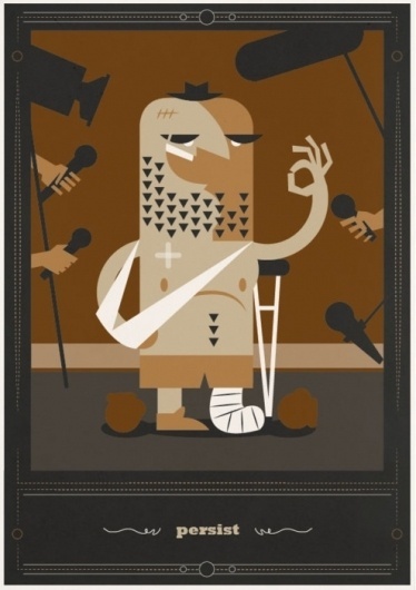 The Boxer - Defringe #illustration