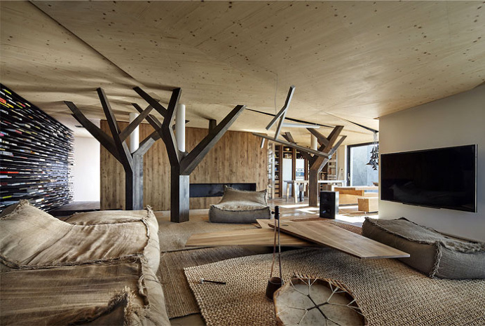 Penthouse V by Beef Architekti - #architecture, #house, #home, #decor, #interior, #homedecor,