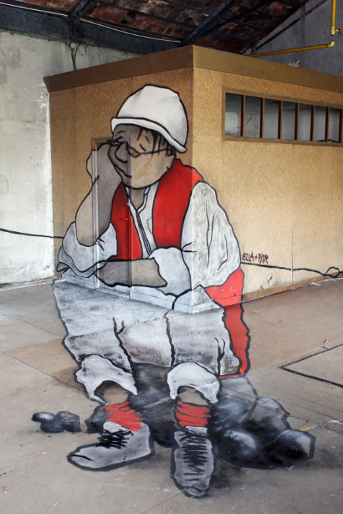 Ella and Pitr | PICDIT #graffiti #design #art #street