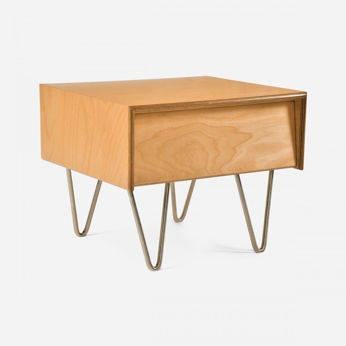 Case Study® V-Leg Bedside Table - Bedroom - Modernica