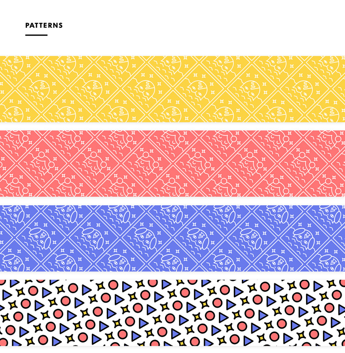 Hondo Estudio minimal flat colorful illustration Camilla Zamora Santiago Chile mindsparkle mag