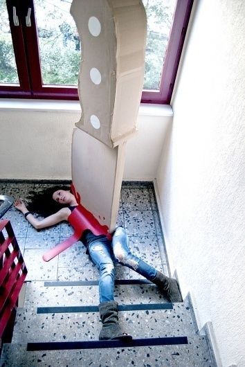 The knife on the Behance Network #krug #street #maria #photography #art #lujan #wolfgang
