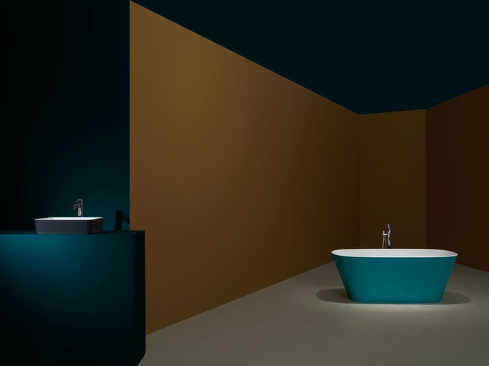 Post-pandemic bathroom colour palette by Wallpaper