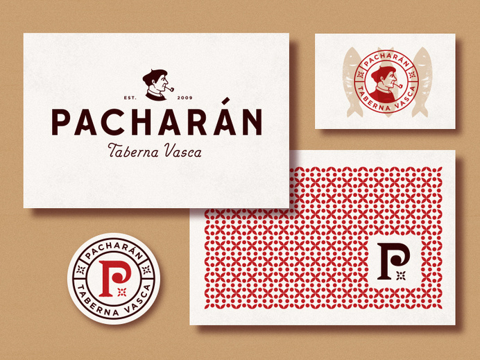 Pacharán Branding #tavern #bar #branding #business card #lettering #coaster