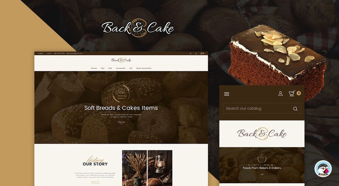 #Bake & #Cake Shop - #Prestashop #Responsive #Theme | #TemplateTrip #eCommerce #Website #Template