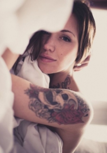 We Own The Sky #girl #eyes #tattoo #cute #she #beauty