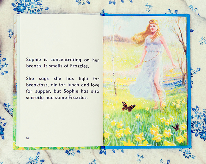 ladybird, mindfulness, book, cover, design, hippie