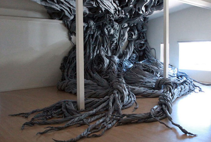Giant Paper Installation