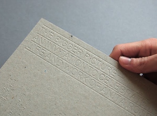 Labor and Curse #card #letterpress #typography