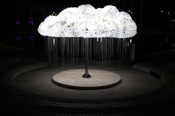 CLOUD #bulb #light #cloud #installation