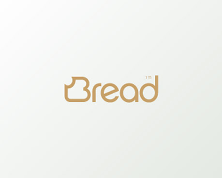 #logo #simple #creative #unexpected #conceptual #graphic #design #bread #thin #line #gold #rounded #sansserif #sans
