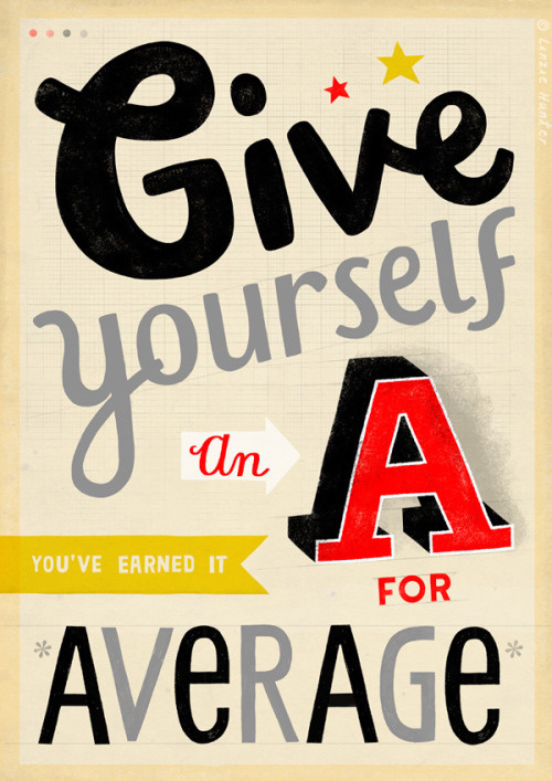 cheeky type poster