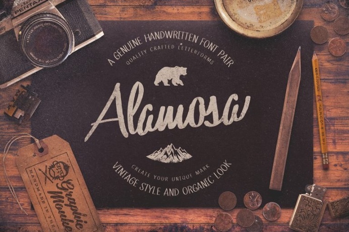 Alamosa – Handwritten Font Pair
