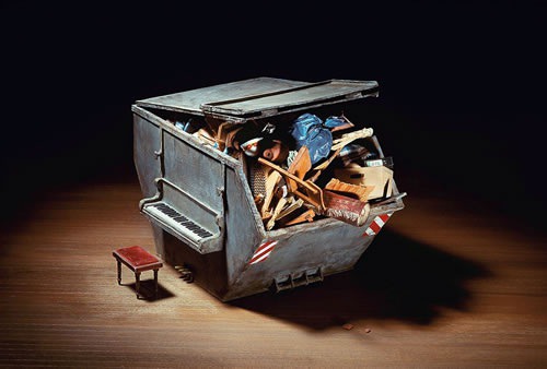Frank Kunert - Fotografien kleiner Welten - Galerie #miniature #art #photography
