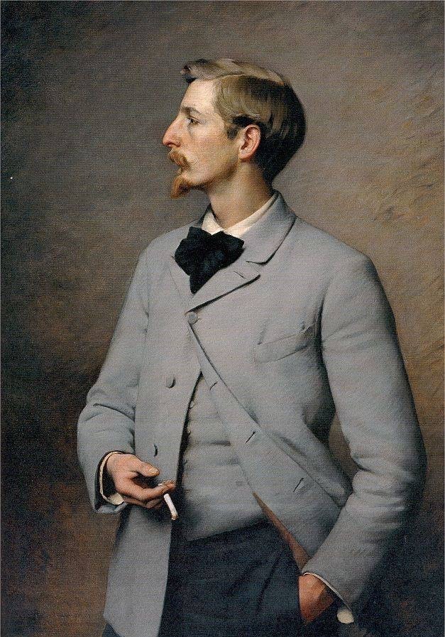 Charles Sprague Pearce (American 1851-1914) Portrait of Paul Wayland Bartlett, 1890
