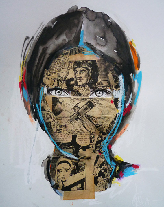 La Cage ... F C H i C H K 'L #mixed #media #art