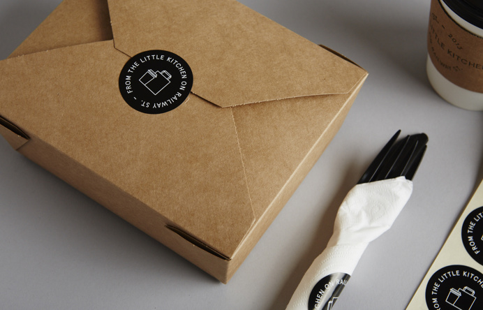 The Little Kitchen branding by A.N.D. Studio