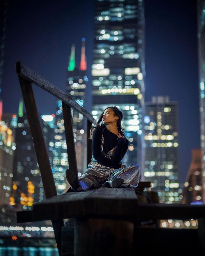 Rooftop Views of Chicago: Fabulous Portrait Photography by Mike Kremel