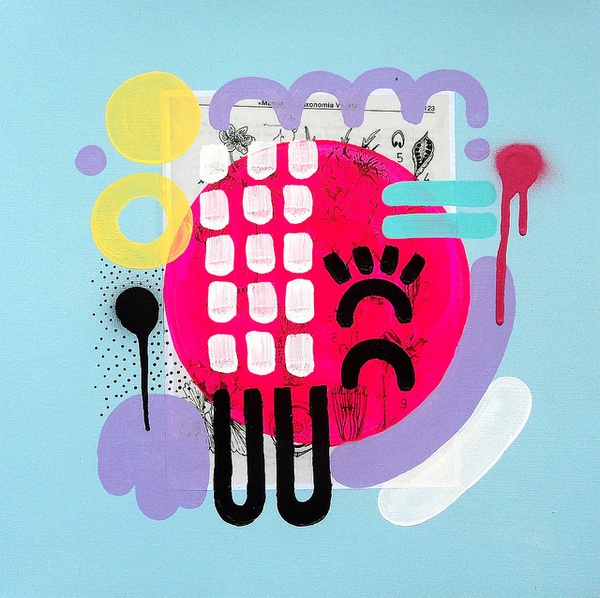 Sem_titulo_45x45cm_mista | Flickr Photo Sharing! #illustration