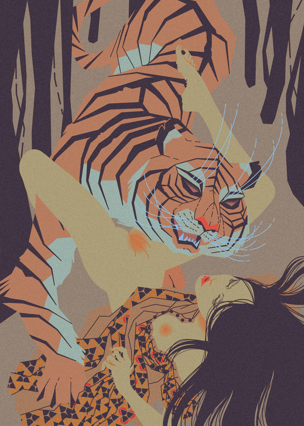 Fuck Yeah Illustrative Art! #tiger