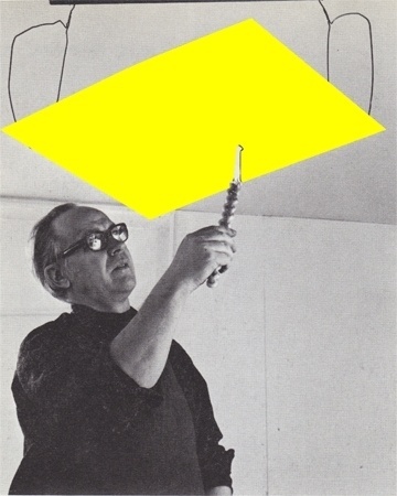 Jack Walsh #old #white #yellow #solid #black #artwork #square #jack #vintage #art #and #man #colour #walsh #cutout