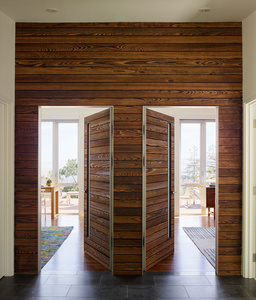 Shou Sugi Ban House - Los Gatos CA Wood from Delta Mills