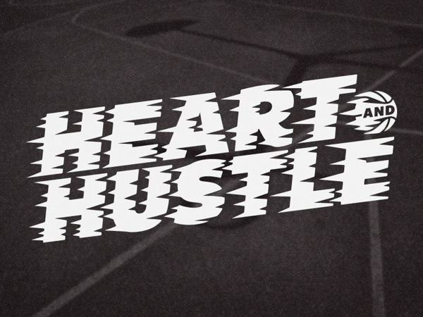Heart And Hustle on Behance #heart #hustle #graphic #shirt #orlando #magic #tee #basketball