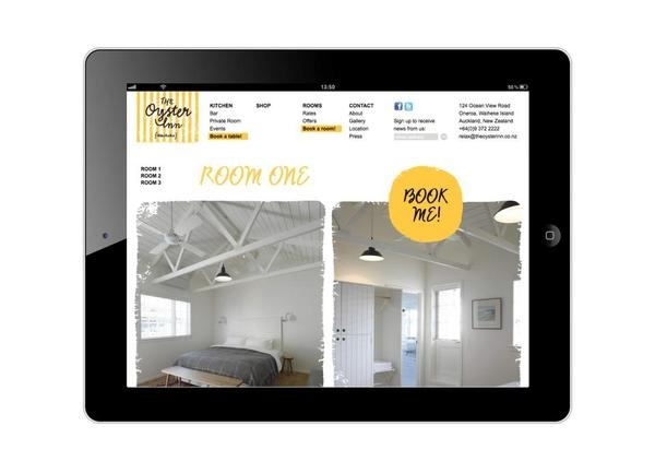 Best Awards Special Group. / The Oyster Inn #branding #design #graphic #identity #web