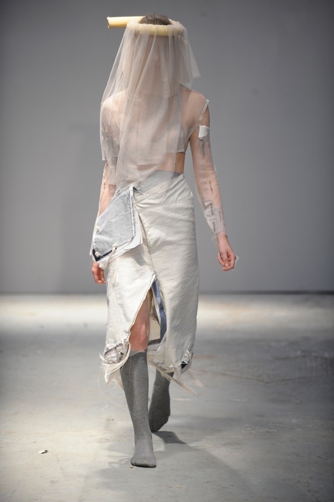 Womenswear by Georgina Johnson and Textiles by Jin Kim. Photo credit Roger Dean