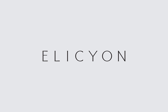 Elicyon branding deluxe luxury beaty corporate design stationery design two times elliott london UK mindsparkle mag logo logotype red borde