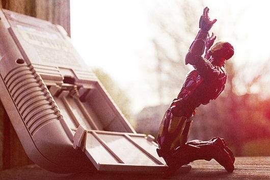Oh holy noes, why! #boy #retro #iron #figure #vintage #man #game #action