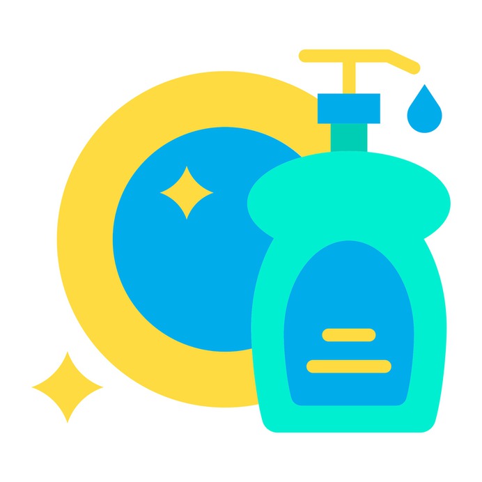 See more icon inspiration related to dish, furniture and household, miscellaneous, dishes, liquid soap, plates, cleaning and washing on Flaticon.