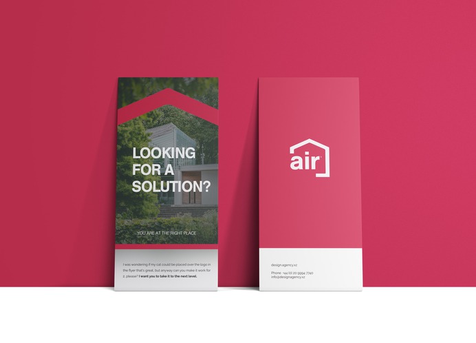 air Real estate Identity - Mindsparkle Mag Leandra Rexhepi is the designer behind "air" – A new brand identity for a real estate firm. #branding #identity #design #color #photography #graphic #design #gallery #blog #project #mindsparkle #mag #beautiful #portfolio #designer