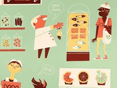 Dribbble_skillshare #illustration #process