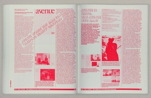 Avenue : Annik Troxler #grid #layout #magazine