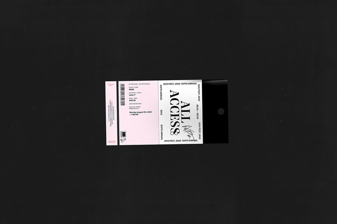 #ticket #print #festival