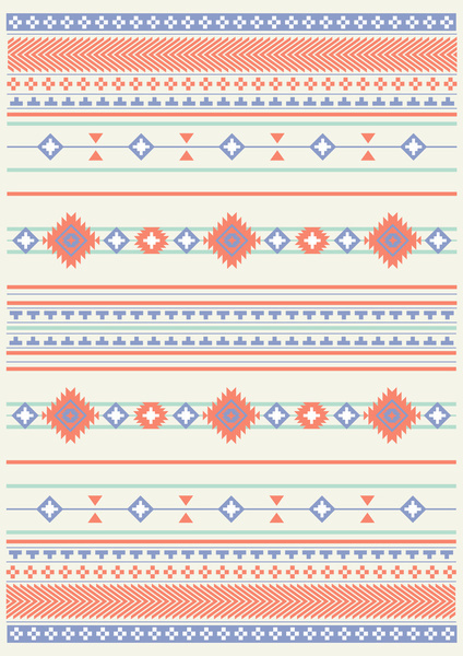 Navajo Two Art Print #indian #navajo #tribal