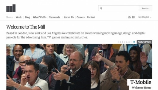 The Mill - Web design inspiration from siteInspire #hdkjhfkjdhfgfdg