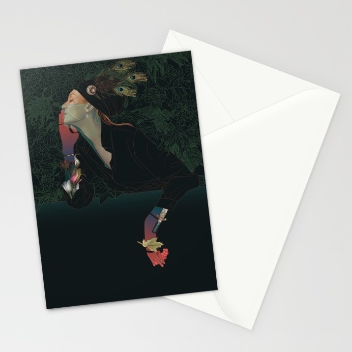 Roxelana postcard by Maria Umiewska