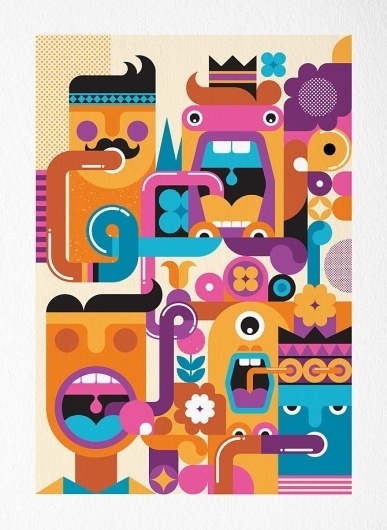 Gift of the Gab - Fernando Volken Togni #illustration