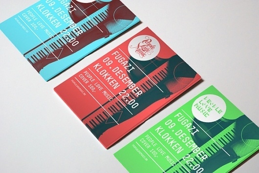 Gimme Bar | People Love Music on the Behance Network #poster #typography