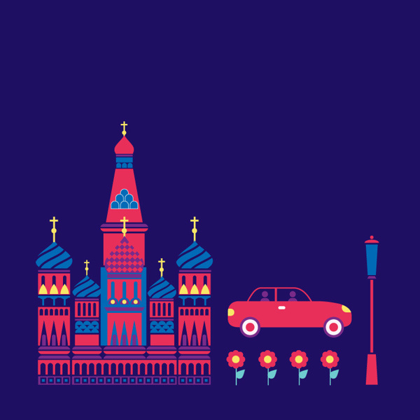 Moscow city on Behance #32tr32t
