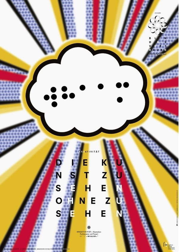 Daniel Gumbert #blind #frankfurt #round #poster #dot