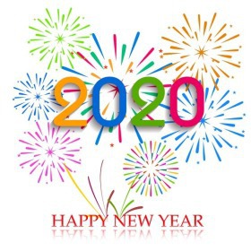Happy New Year 2020 Background With Fireworks - happy new year 2020,happy new year,happy new year 2020,happy new year 2020 background,happy new year 2020 decoration,happy new year 2020 design,happy new year 2020 images,happy new year 2020 quotes,happy new year 2020 wallpapers,happy new year 2020 wishes