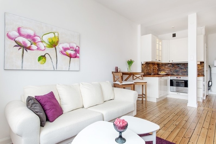 28 sqm studio in Stockholm