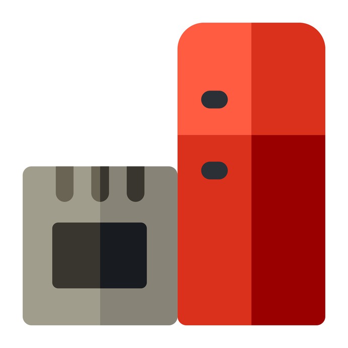 See more icon inspiration related to kitchen, furniture and household, refrigerator, cabinets, cabinet and fridge on Flaticon.