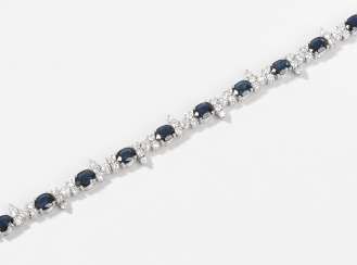 Saphir-Brillant-Bracelet