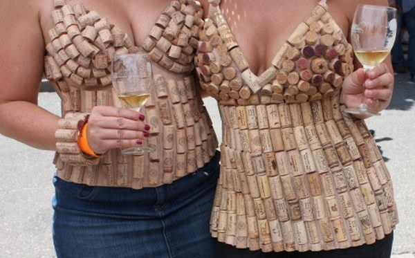 Homemade Wine Cork Crafts #cork #diy #wine