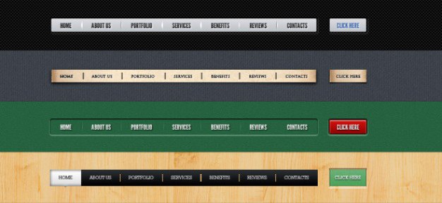 Navigation psd templates Free Psd. See more inspiration related to Psd, Templates, Navigation and Horizontal on Freepik.